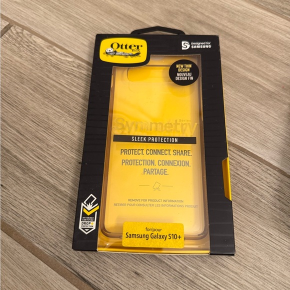 OtterBox Other - OtterBox Symmetry Case for Samsung Galaxy S10+ - Vibrant Yellow